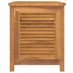 vidaXL Gartenbox mit Beutel 60x50x58 cm Massivholz Teak
