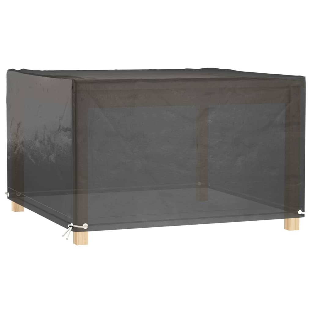vidaXL Gartenmöbel-Abdeckung 8 Ösen 125x125x75 cm Quadratisch