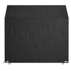 vidaXL Abdeckung für Gartenbank 8 Ösen 130x70x70/88 cm Polyethylen