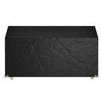 vidaXL Abdeckung für Gartenbank 12 Ösen 210x70x70/88 cm Polyethylen
