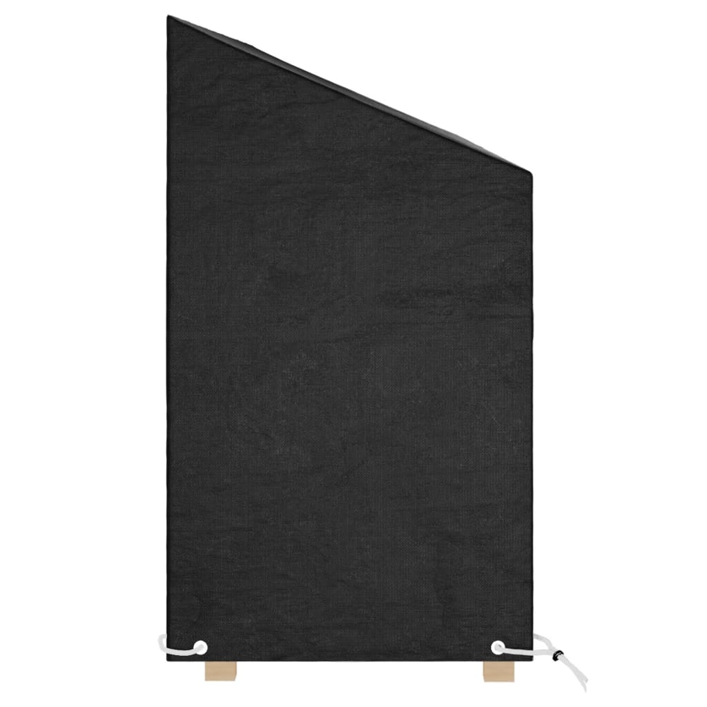 vidaXL Abdeckung für Gartenbank 12 Ösen 210x70x70/88 cm Polyethylen