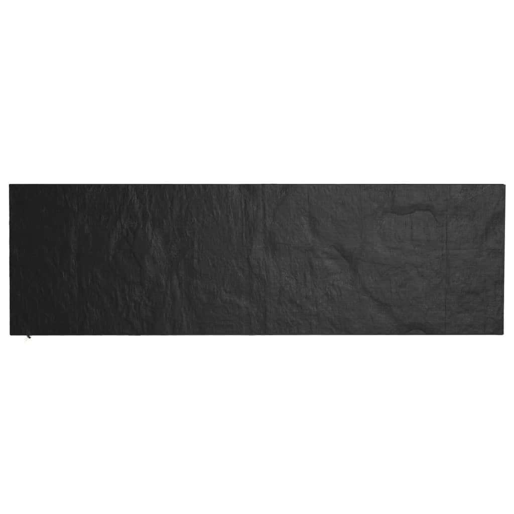 vidaXL Abdeckung für Gartenbank 12 Ösen 210x70x70/88 cm Polyethylen