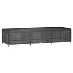 vidaXL Abdeckung für Sonnenliege 12 Ösen 205x75x40 cm Polyethylen