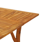 vidaXL Gartentisch 85x85x75 cm Massivholz Akazie