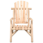 vidaXL Gartenstuhl 68x86x103 cm Massivholz Fichte