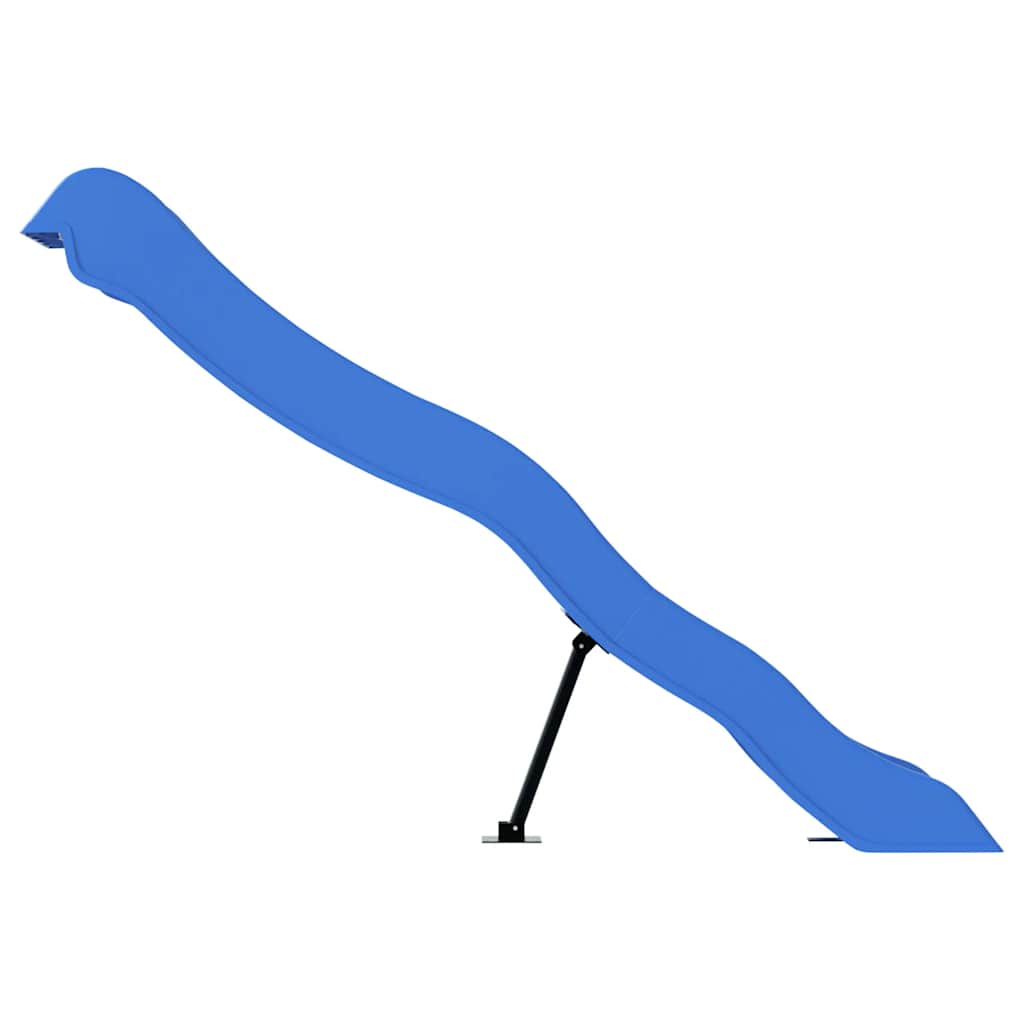 vidaXL Kinderrutsche Blau 174x38 cm Polypropylen