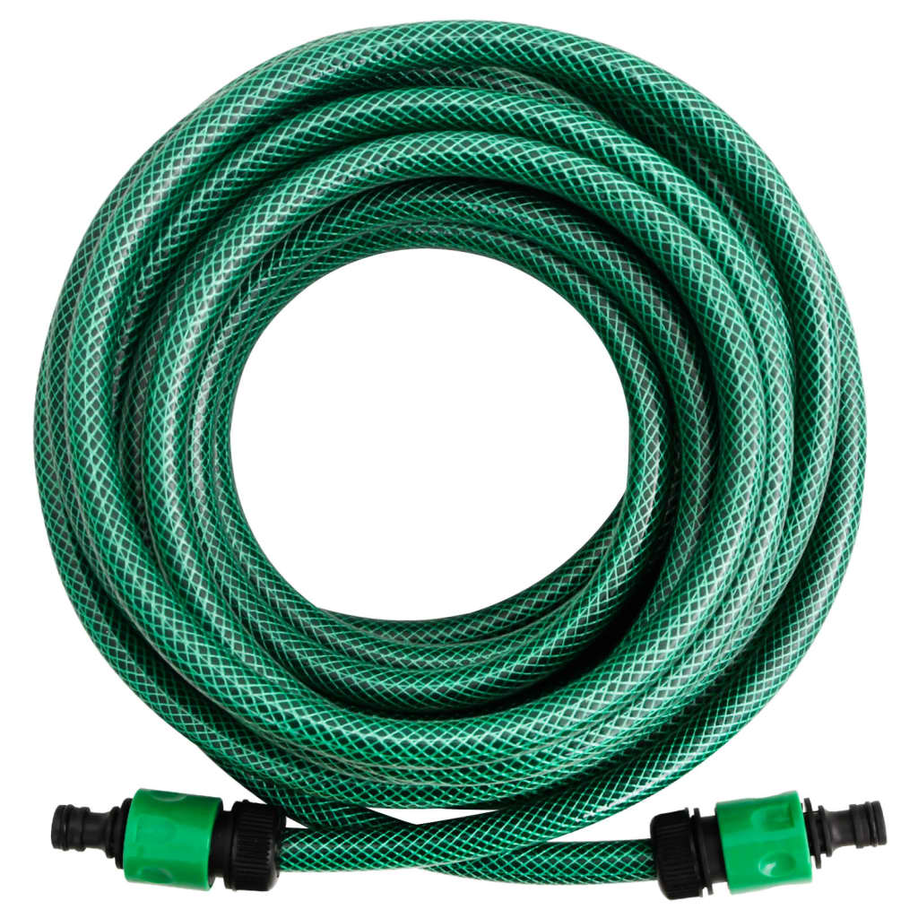vidaXL Poolschlauch Grün 10 m PVC
