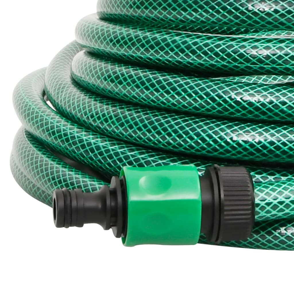 vidaXL Poolschlauch Grün 10 m PVC
