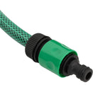 vidaXL Poolschlauch Grün 10 m PVC