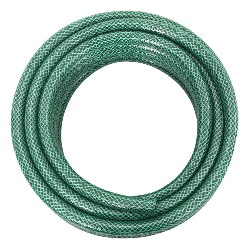 vidaXL Gartenschlauch Grün 0,5" 10 m PVC