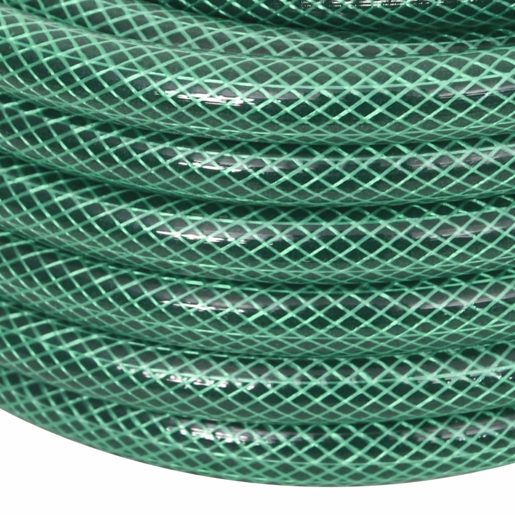 vidaXL Gartenschlauch Grün 0,5" 10 m PVC