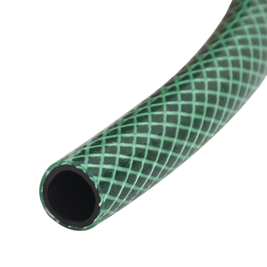 vidaXL Gartenschlauch Grün 0,5" 10 m PVC