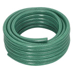 vidaXL Gartenschlauch mit Armaturen-Set Grün 0,6" 50 m PVC