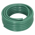vidaXL Gartenschlauch Grün 0,6" 50 m PVC