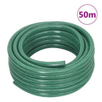 vidaXL Gartenschlauch Grün 0,6" 50 m PVC