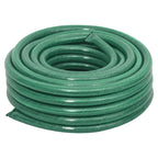 vidaXL Gartenschlauch mit Kupplung-Set Grün 0,75" 10 m PVC