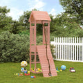 vidaXL Spielturm mit Kletterwand Massivholz Douglasie