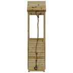 vidaXL Spielturm mit Kletterwand Imprägniertes Kiefernholz