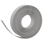 vidaXL Rasenkanten 2 Stk. Grau 10 m 10 cm Polyethylen