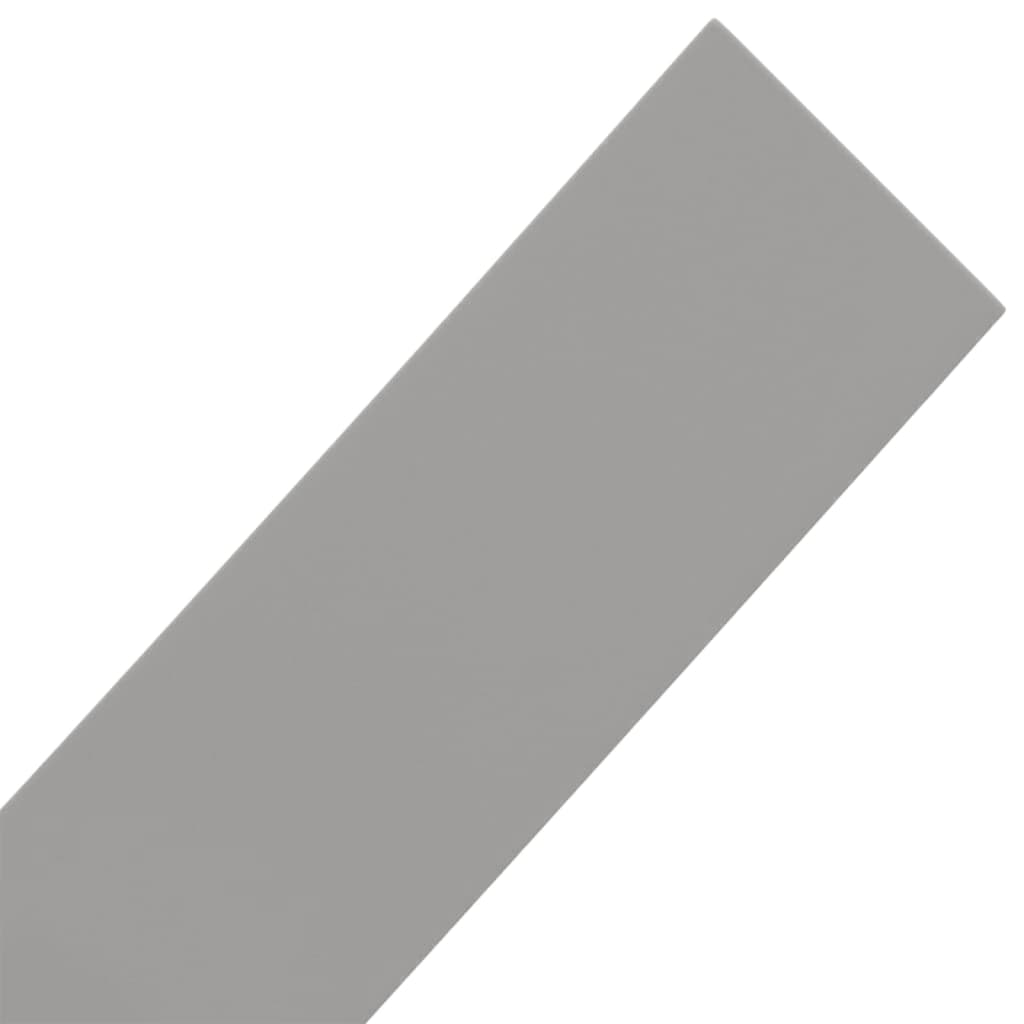 vidaXL Rasenkanten 4 Stk. Grau 10 m 10 cm Polyethylen