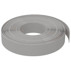 vidaXL Rasenkanten 5 Stk. Grau 10 m 10 cm Polyethylen