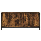 vidaXL TV-Schrank mit Türen Räuchereiche 102x35x45 cm Holzwerkstoff