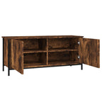 vidaXL TV-Schrank mit Türen Räuchereiche 102x35x45 cm Holzwerkstoff