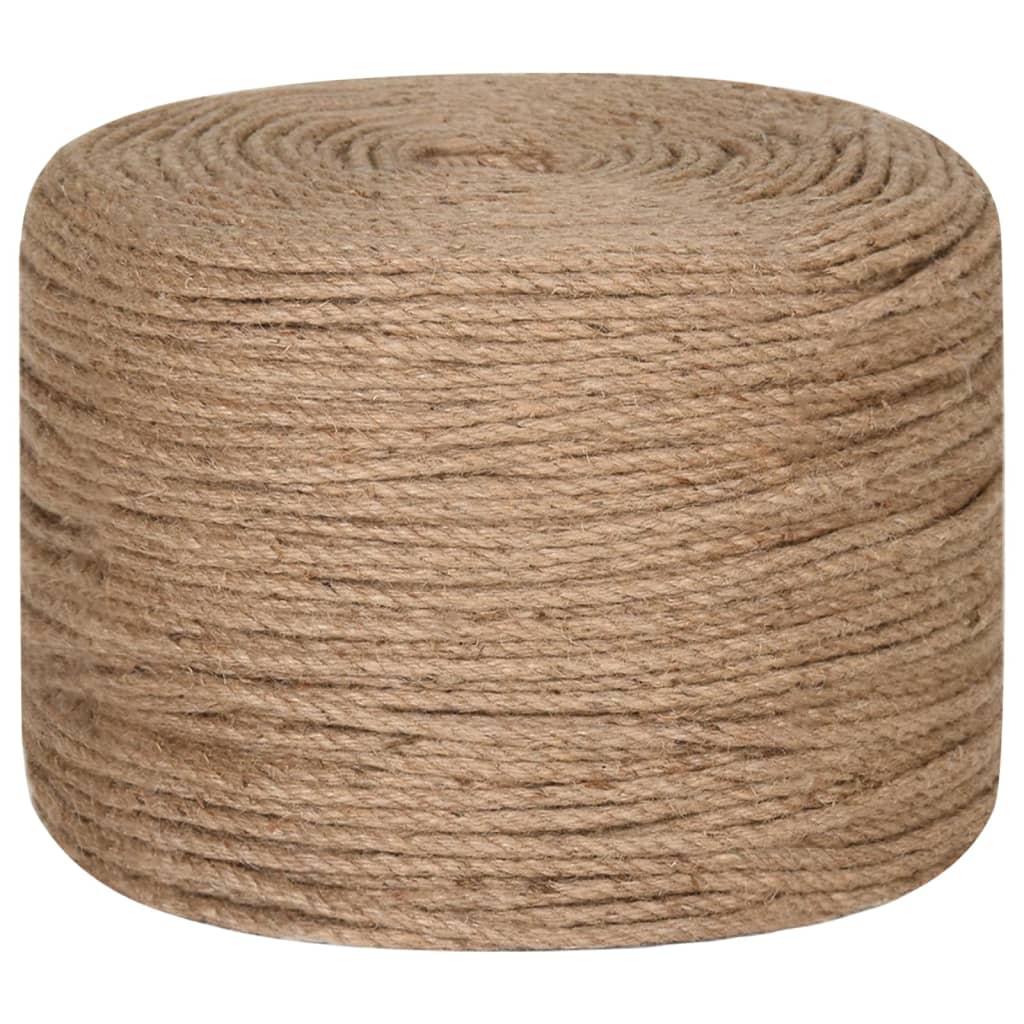 vidaXL Juteseil 50 m Länge 4 mm Stärke
