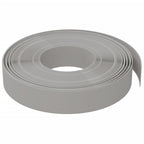 vidaXL Rasenkante Grau 10 m 10 cm Polyethylen