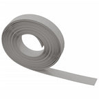 vidaXL Rasenkante Grau 10 m 10 cm Polyethylen