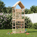 vidaXL Outdoor-Spielturm Natur 53 x 85 x 264 cm Massives Kiefernholz
