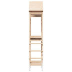 vidaXL Outdoor-Spielturm Natur 53 x 85 x 264 cm Massives Kiefernholz