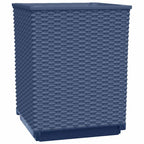 vidaXL Pflanzkübel 2 Stk. Blaugrau 30x30x37 cm Polypropylen