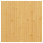 vidaXL Tischplatte 40x40x1,5 cm Bambus