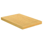 vidaXL Schneidebrett 30x40x4 cm Bambus