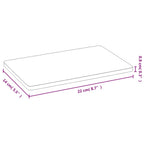vidaXL Frühstücksbrettchen 6 Stk. 22x14x0,8 cm Bambus