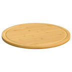vidaXL Schneidebretter 6 Stk. Ø30x1,5 cm Bambus
