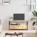 vidaXL TV-Schrank Sonoma-Eiche 90x33x45 cm Holzwerkstoff & Eisen