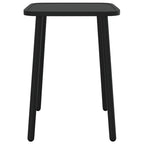 vidaXL Gartentisch Anthrazit 50x50x71 cm Stahl