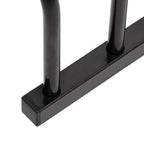vidaXL Fahrradständer für 4 Fahrräder Schwarz Stahl