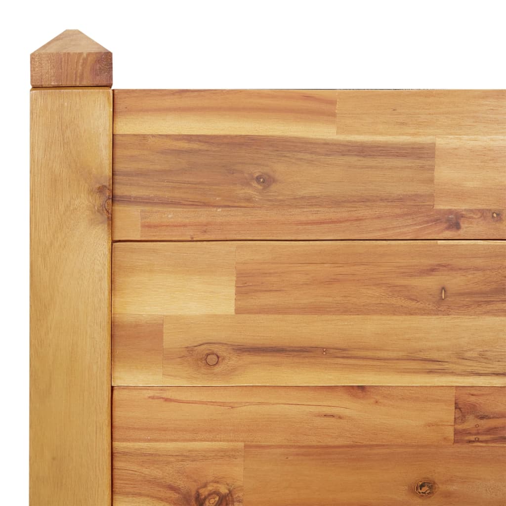 vidaXL Hochbeet 160x60x44 cm Massivholz Akazie