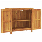 vidaXL Gartenschrank 75x35x70 cm Massivholz Akazie
