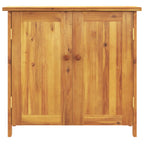 vidaXL Gartenschrank 75x35x70 cm Massivholz Akazie