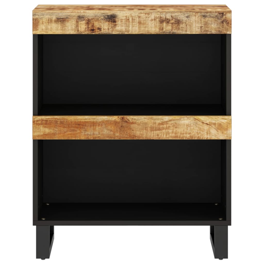 vidaXL Beistellschrank 60x33x75 cm Massivholz Mango