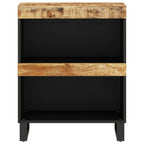 vidaXL Beistellschrank 60x33x75 cm Massivholz Mango