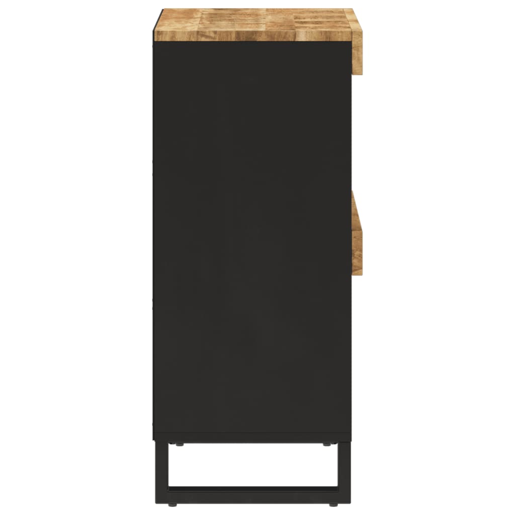 vidaXL Beistellschrank 60x33x75 cm Massivholz Mango