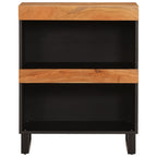 vidaXL Beistelltisch 60x33x75 cm Massivholz Akazie