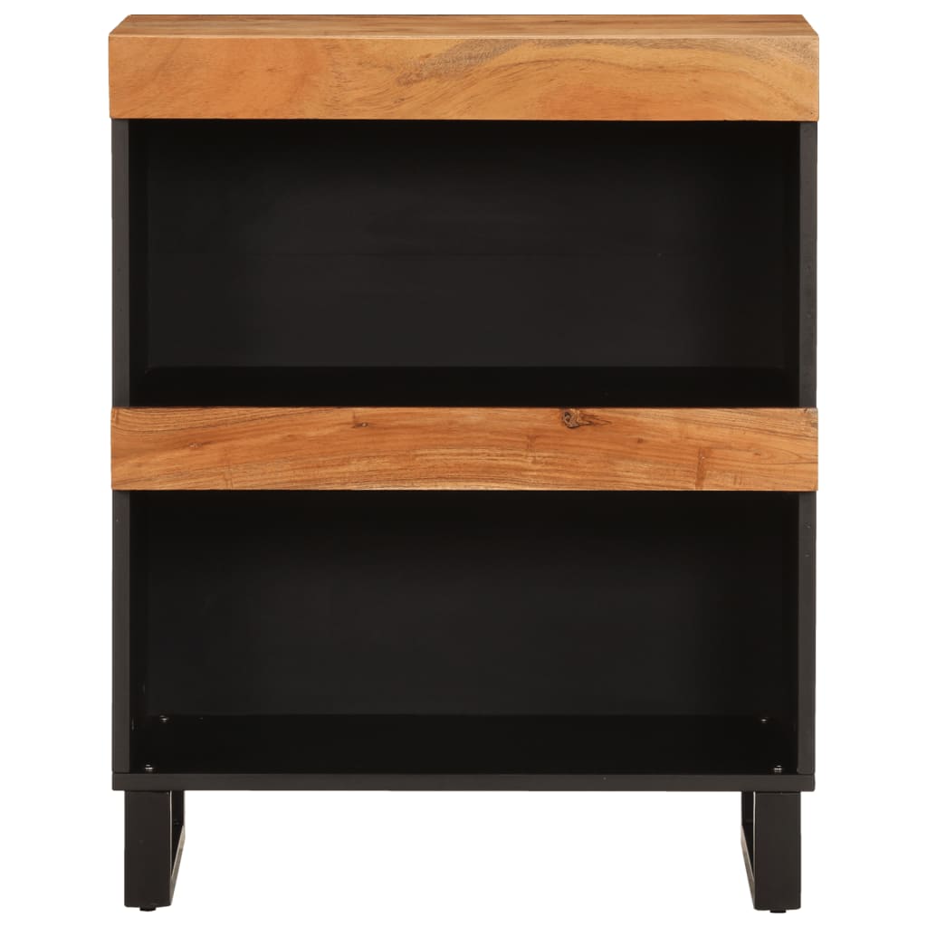 vidaXL Beistelltisch 60x33x75 cm Massivholz Akazie