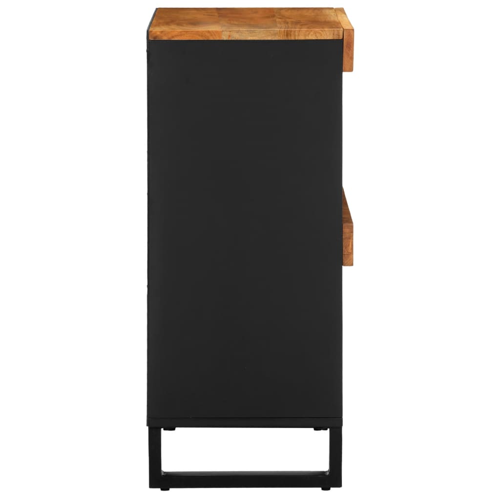 vidaXL Beistelltisch 60x33x75 cm Massivholz Akazie