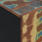 vidaXL Sideboard mit 4 Türen 60x33x75 cm Altholz Massiv